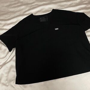 Figs Men’s Scrub Top - Black